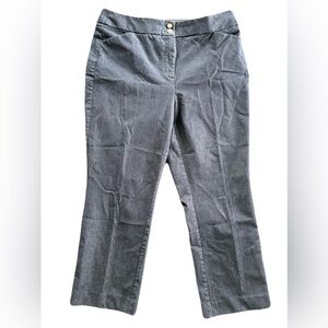 CHICOS Woven Straight-Leg Pants, Like New